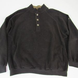 Straight Down Clothing Co 1/4 Button Sweater